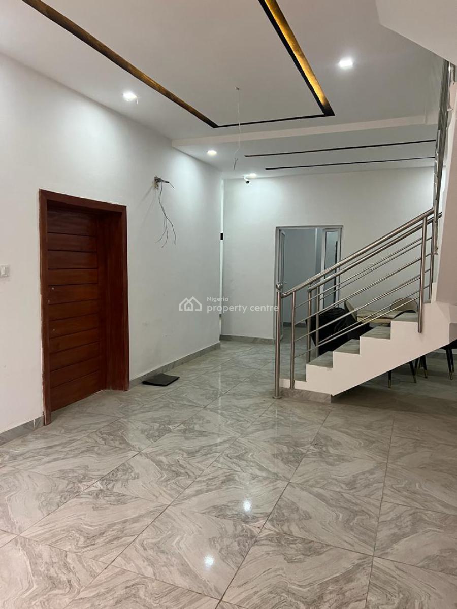 Newly Built 4 Bedroom Terrace Duplex, Self Compound with 24 Hours Light, By Adesanya, Ajah, Lagos, Terraced Duplex for Rent