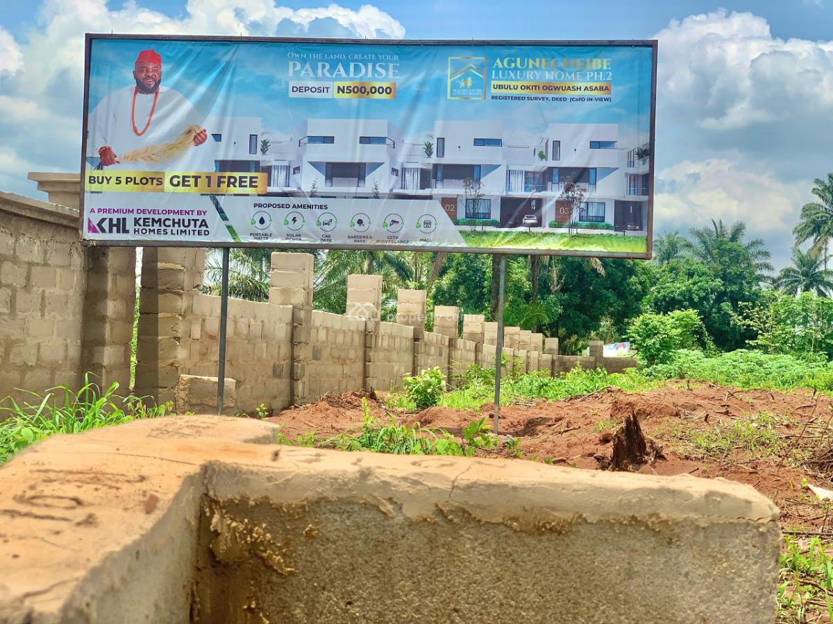 Most Affordable Estate with Flexible Payment Plan, Buy and Build., Agunecheibe, Asaba, Delta, Land for Sale