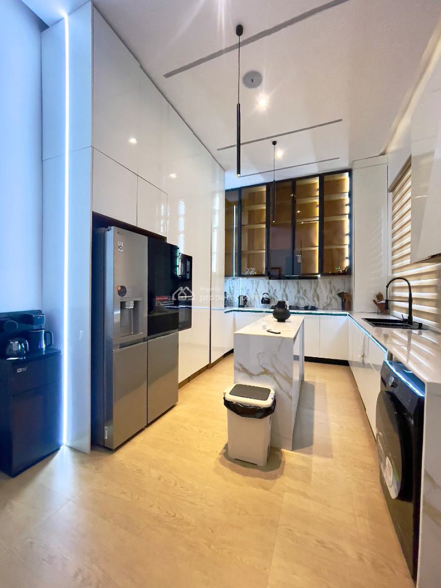 Luxuriously Finished 4 Bed Fully Detached Duplex with Pool and Bq, Ajah, Lekki, Lagos, Detached Duplex for Rent