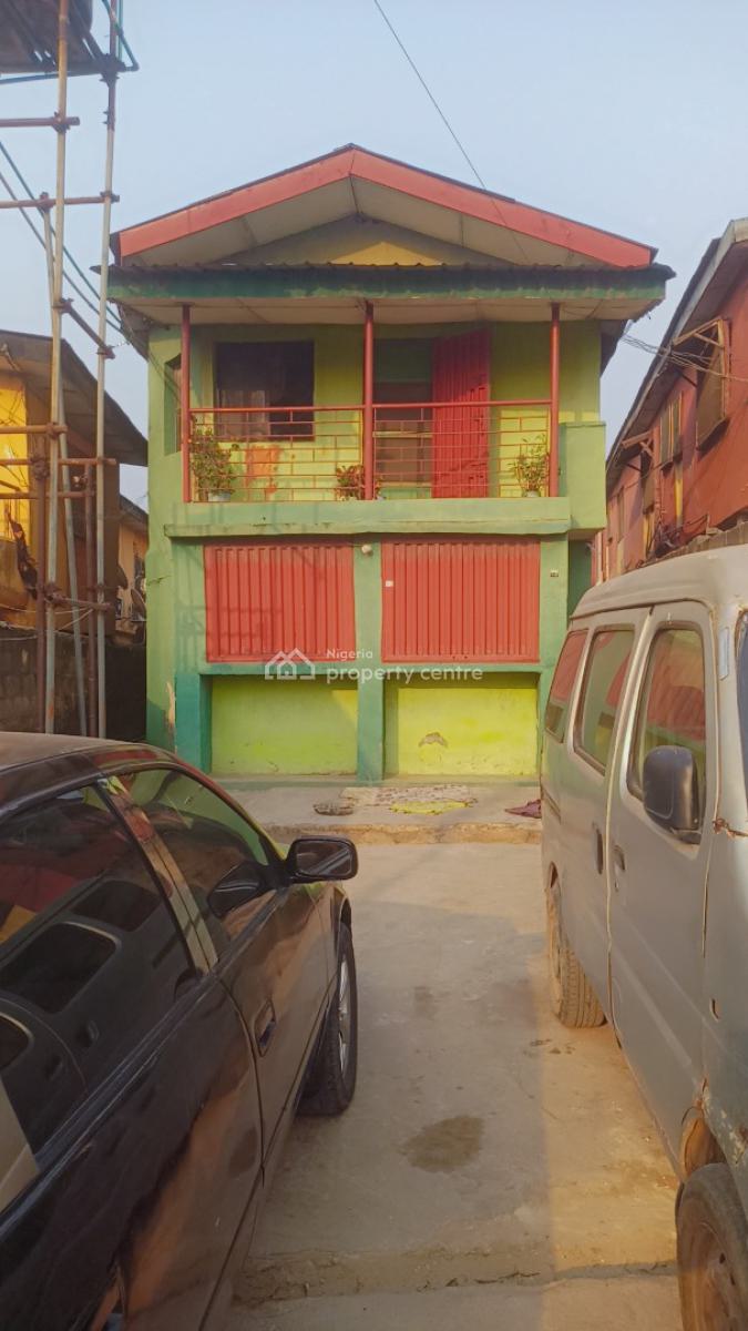 a Storey Building Directly on Main Street, Yetunde Brown, Ifako, Gbagada, Lagos, Block of Flats for Sale