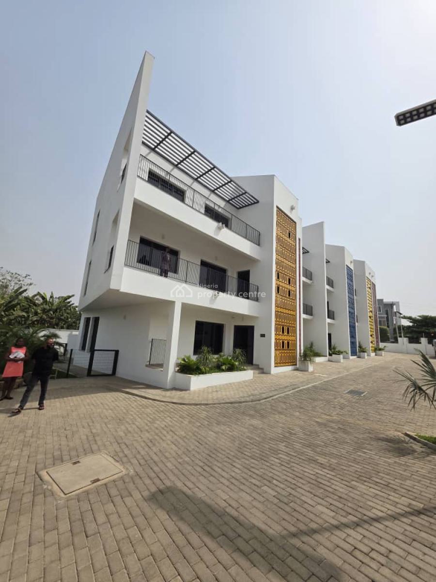 4 Bedroom Terrace Duplex with Bq in a Strategic Location, Jahi, Abuja, Terraced Duplex for Sale