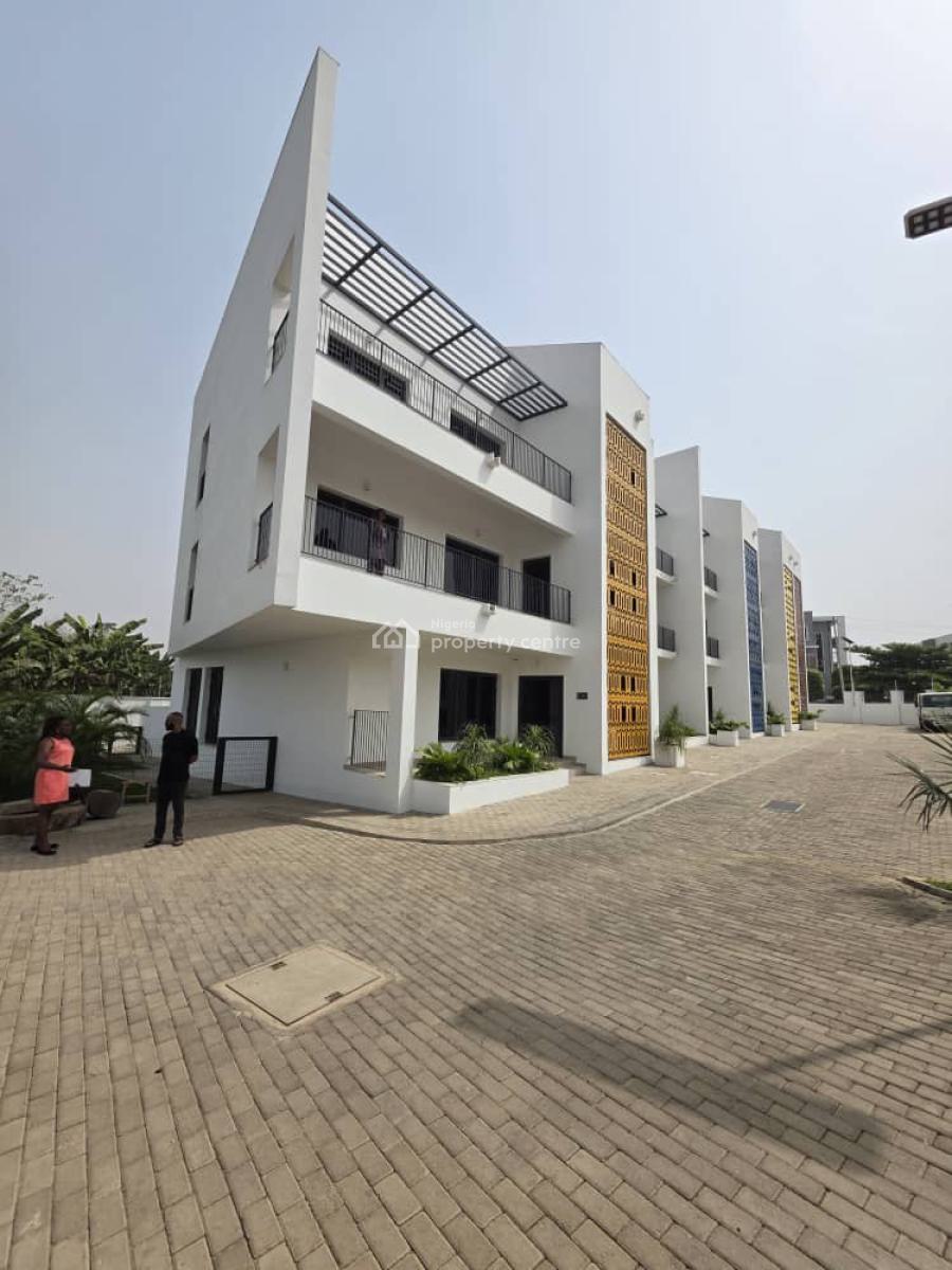 4 Bedroom Terrace Duplex with Bq in a Strategic Location, Jahi, Abuja, Terraced Duplex for Sale