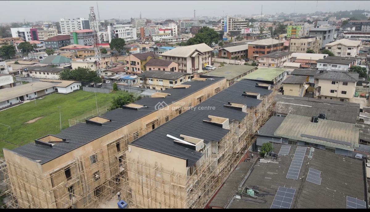 Classic 4 Bed Terrace with 2 Masters, 2 Parlous and Bq, Estate, Opebi, Ikeja, Lagos, Terraced Duplex for Sale