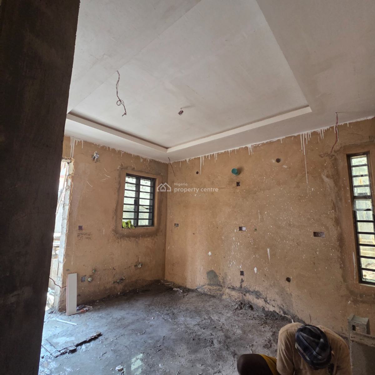 Classic 4 Bedroom Terraced Duplex with 2 Masters, 2 Parlous and Bq, Opebi, Ikeja, Lagos, Terraced Duplex for Sale