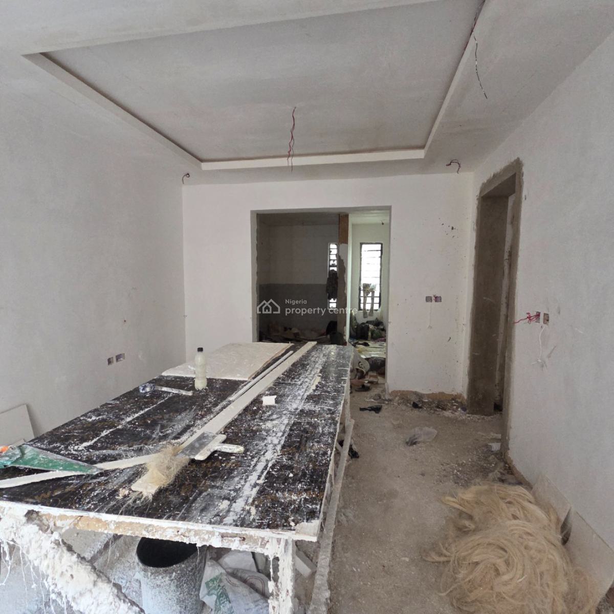 Classic 4 Bedroom Terraced Duplex with 2 Masters, 2 Parlous and Bq, Opebi, Ikeja, Lagos, Terraced Duplex for Sale