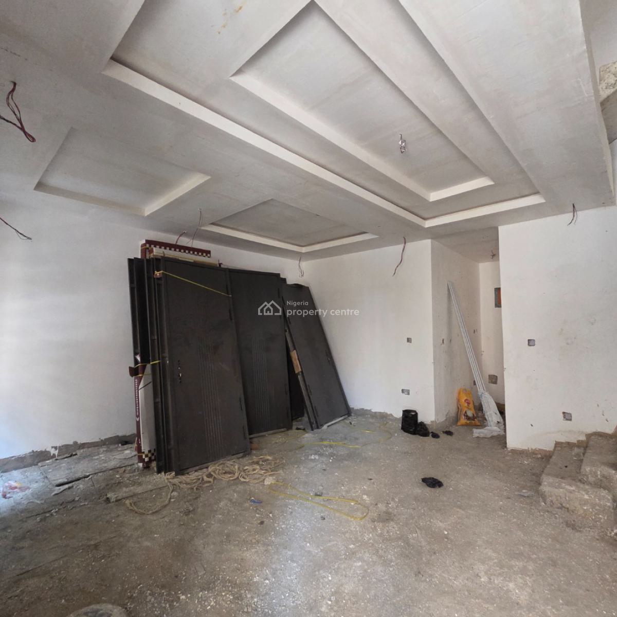 Classic 4 Bedroom Terraced Duplex with 2 Masters, 2 Parlous and Bq, Opebi, Ikeja, Lagos, Terraced Duplex for Sale