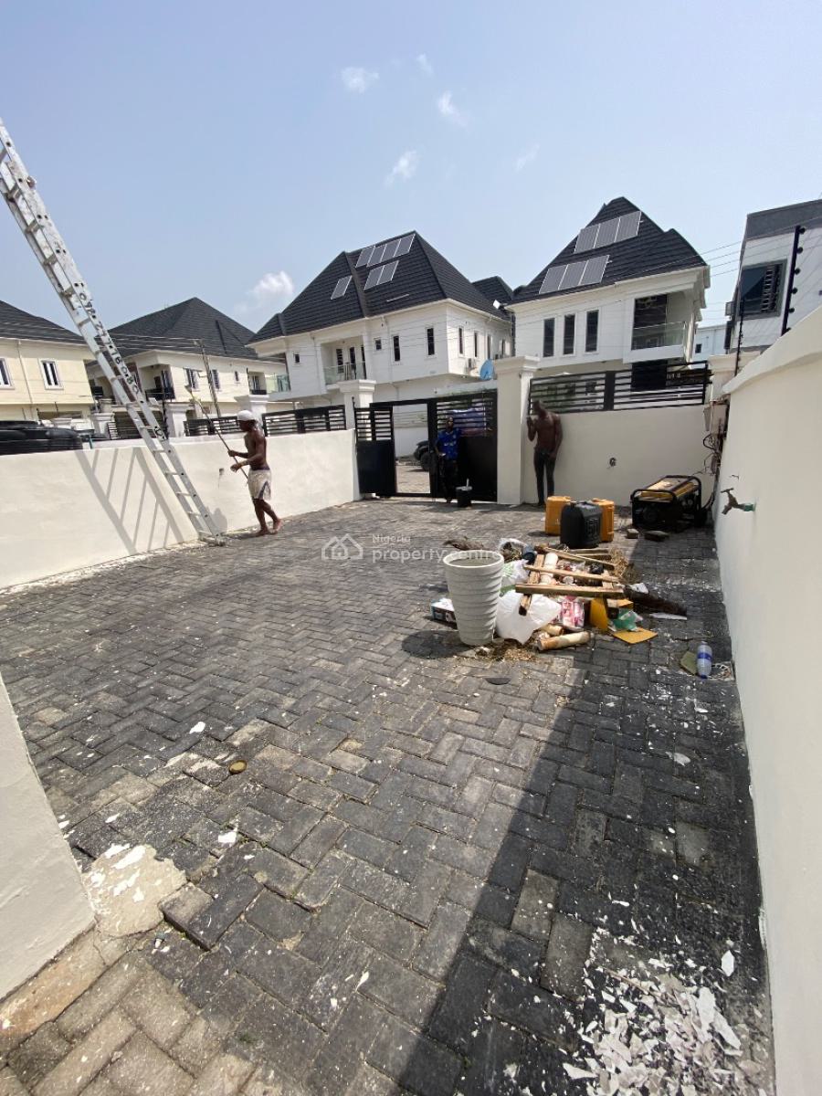 Grab This Offer,luxury 4bedroom Semidetached Duplex & Bq & Big Compoun, Harris Drive in a Secure & Luxury Estate, Vgc, Lekki, Lagos, Semi-detached Duplex for Rent
