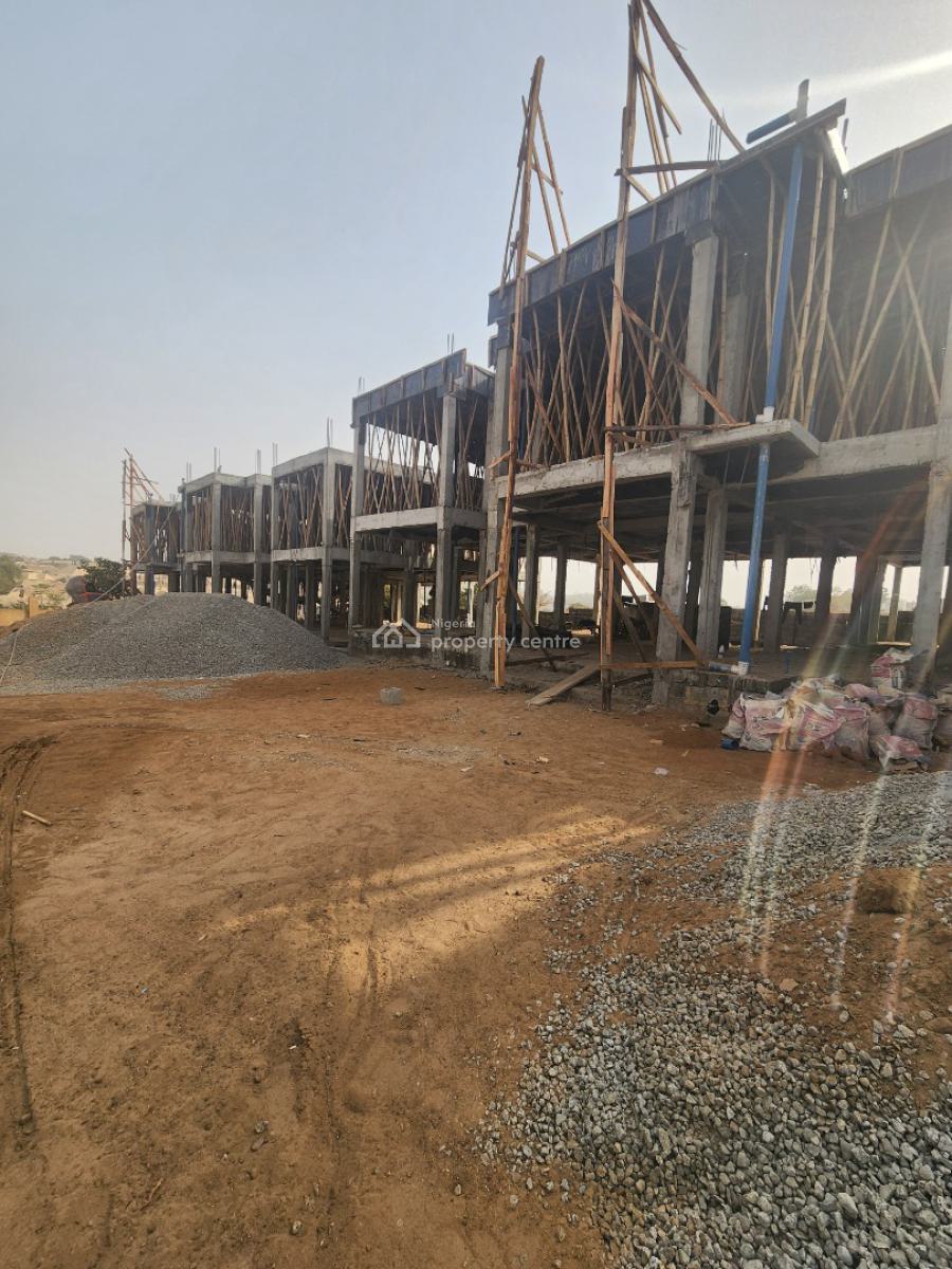 4 Bedroom Apartment with a Detached Bq to Be Delivered Finished, Opposite Prince and Princess Estate Junction, Durumi, Abuja, Flat / Apartment for Sale