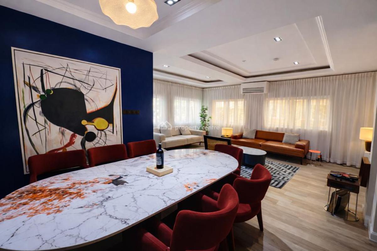 Super-smart 3-bedroom Terraced Duplex, Off Bourdillon, Ikoyi, Lagos, Flat / Apartment Short Let