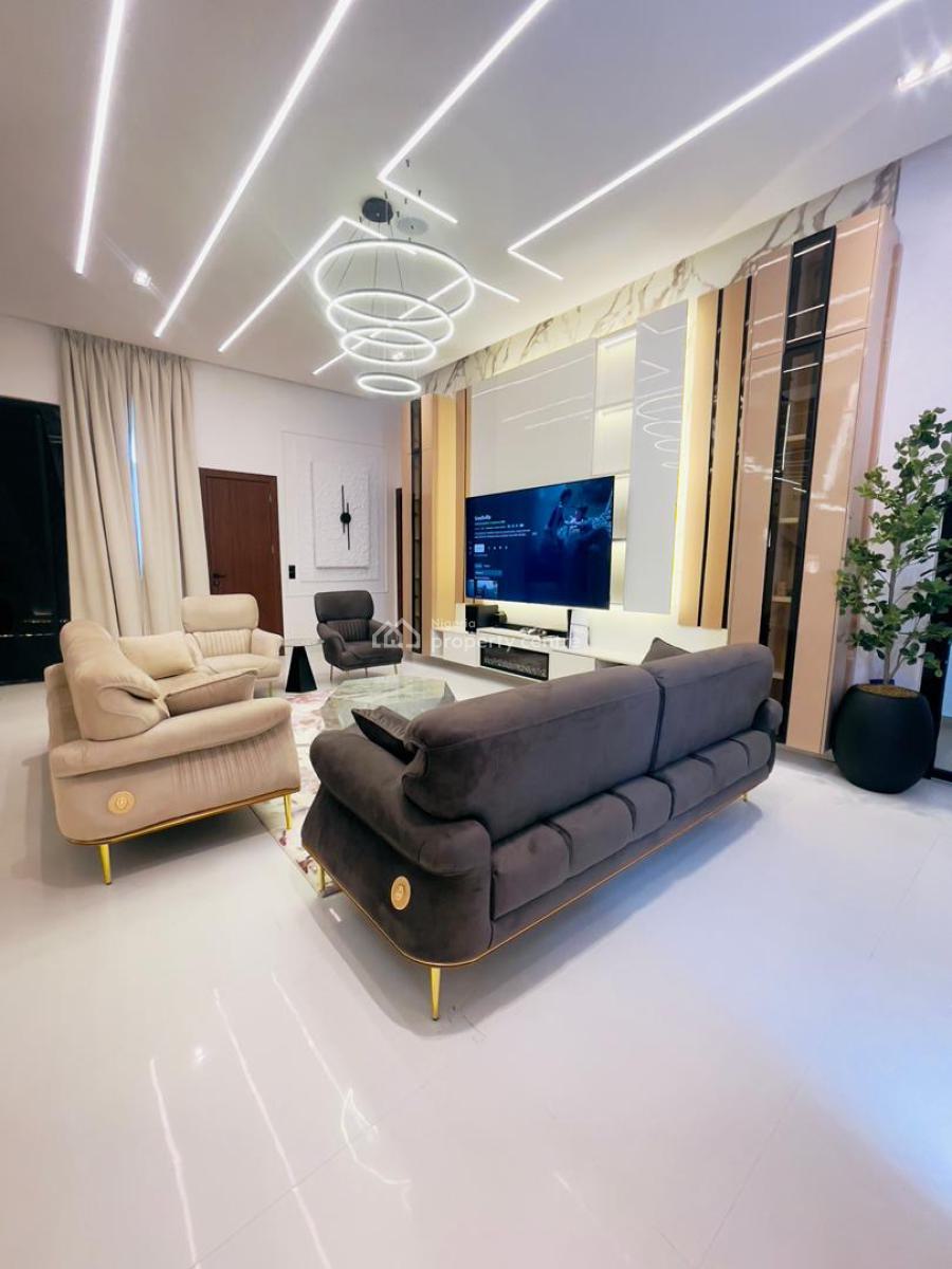 Furnished 4bedrooms Detached Duplex with Swimming Pool, Ajah, Lekki, Lagos, Detached Duplex for Rent