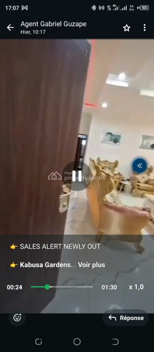 2-bedroom Terrace Duplex, Kabusa Gardens Estate, Lokogoma District, Abuja, Terraced Duplex for Sale