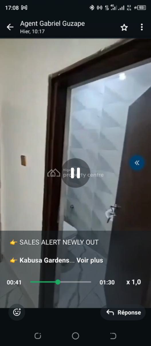 2-bedroom Terrace Duplex, Kabusa Gardens Estate, Lokogoma District, Abuja, Terraced Duplex for Sale