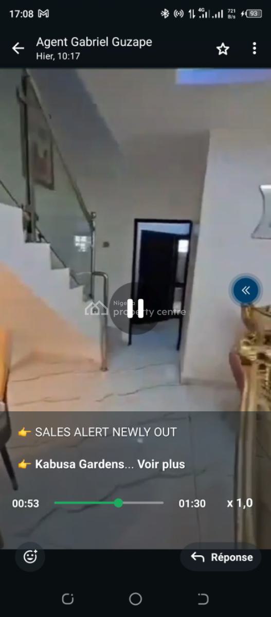 2-bedroom Terrace Duplex, Kabusa Gardens Estate, Lokogoma District, Abuja, Terraced Duplex for Sale