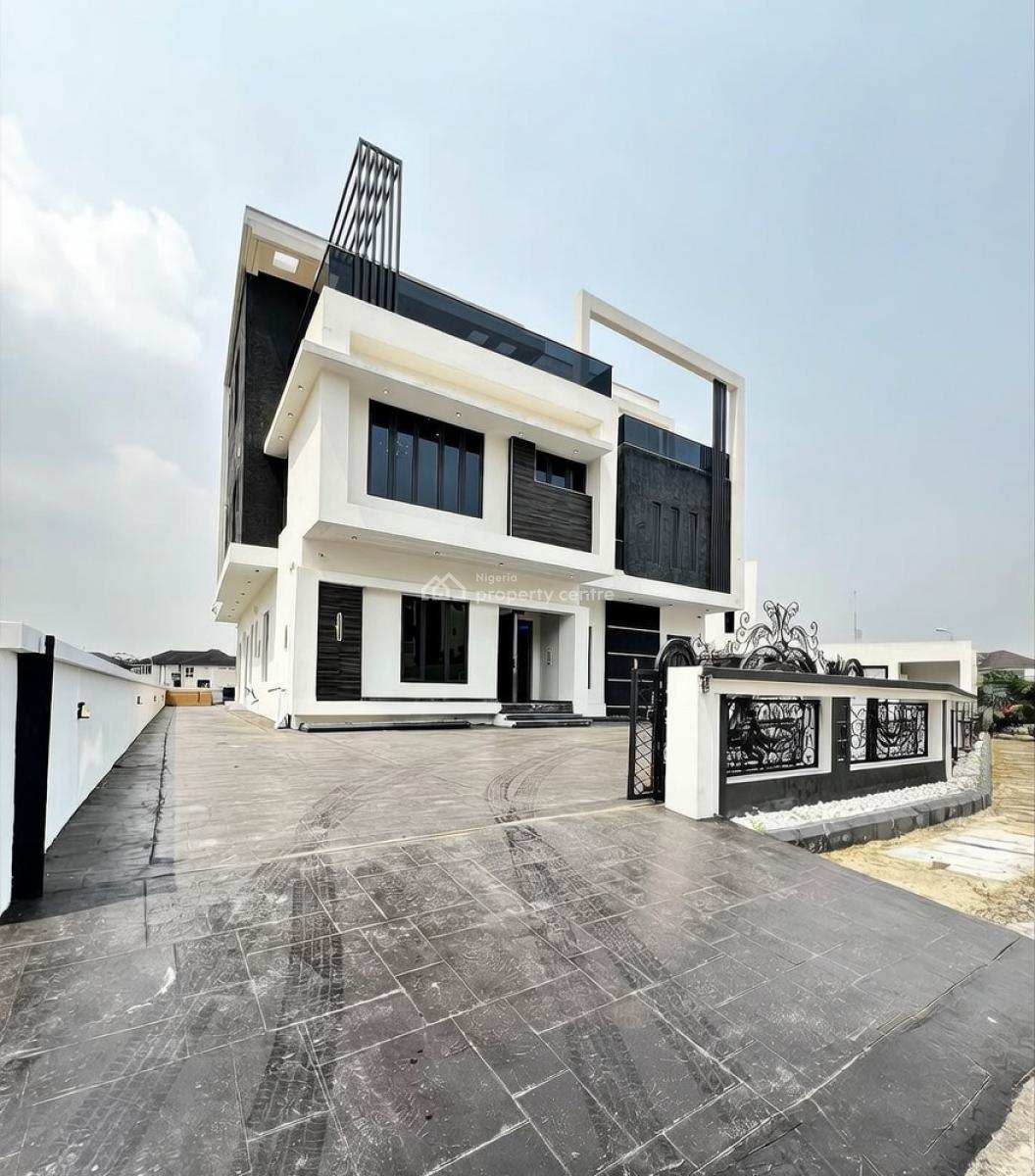 Tastefully Finished 5 Bedroom Fully Detached House, Pinnock Beach Estate, Osapa, Lekki, Lagos, Detached Duplex for Sale