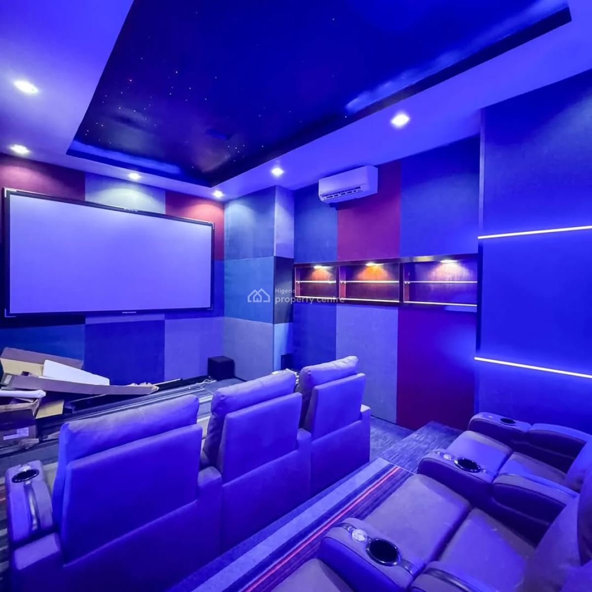 5bedroom Detached Duplex with Elevator, Swimming Pool, Cinema, Pinnock Beach Estate, Osapa, Lekki, Lagos, Detached Duplex for Sale