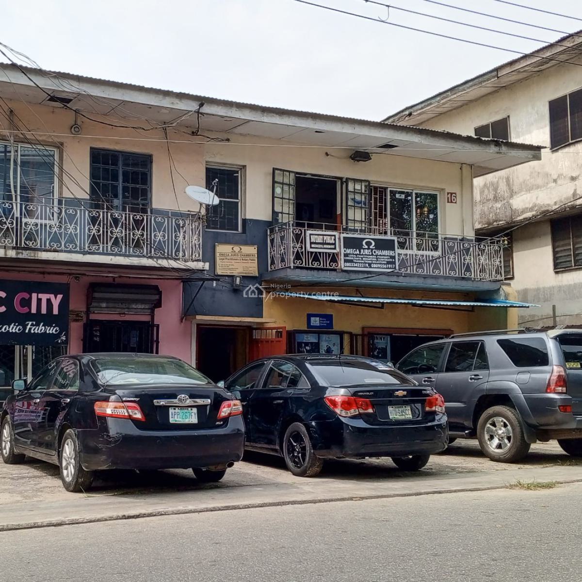 3 Rooms Office Space on a Busy Road, Dline, Port Harcourt, Rivers, Office Space for Rent