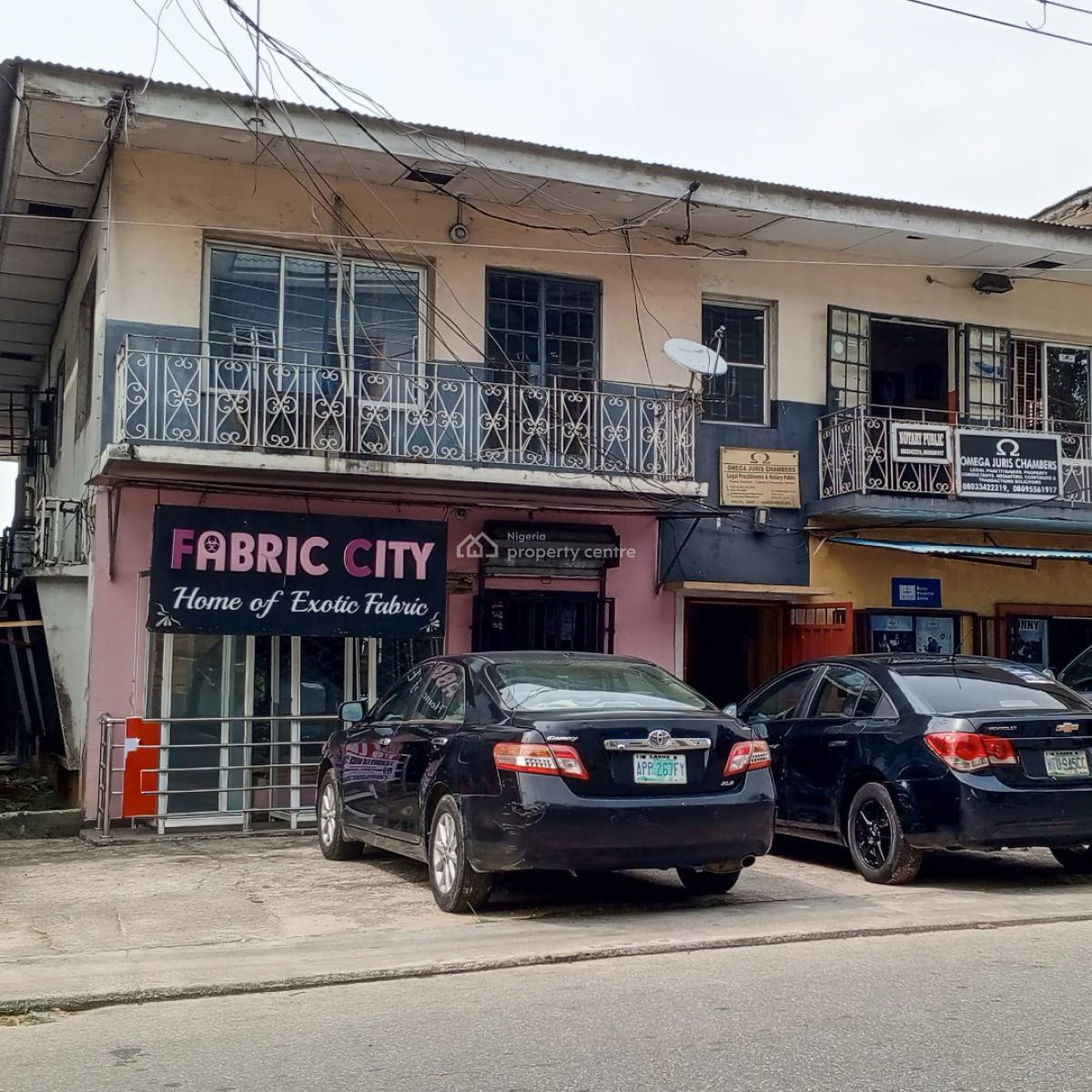3 Rooms Office Space on a Busy Road, Dline, Port Harcourt, Rivers, Office Space for Rent