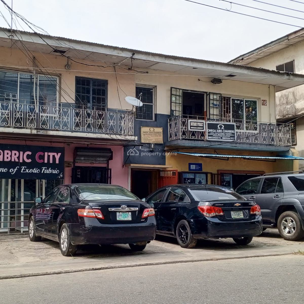 3 Rooms Office Space on a Busy Road, Dline, Port Harcourt, Rivers, Office Space for Rent