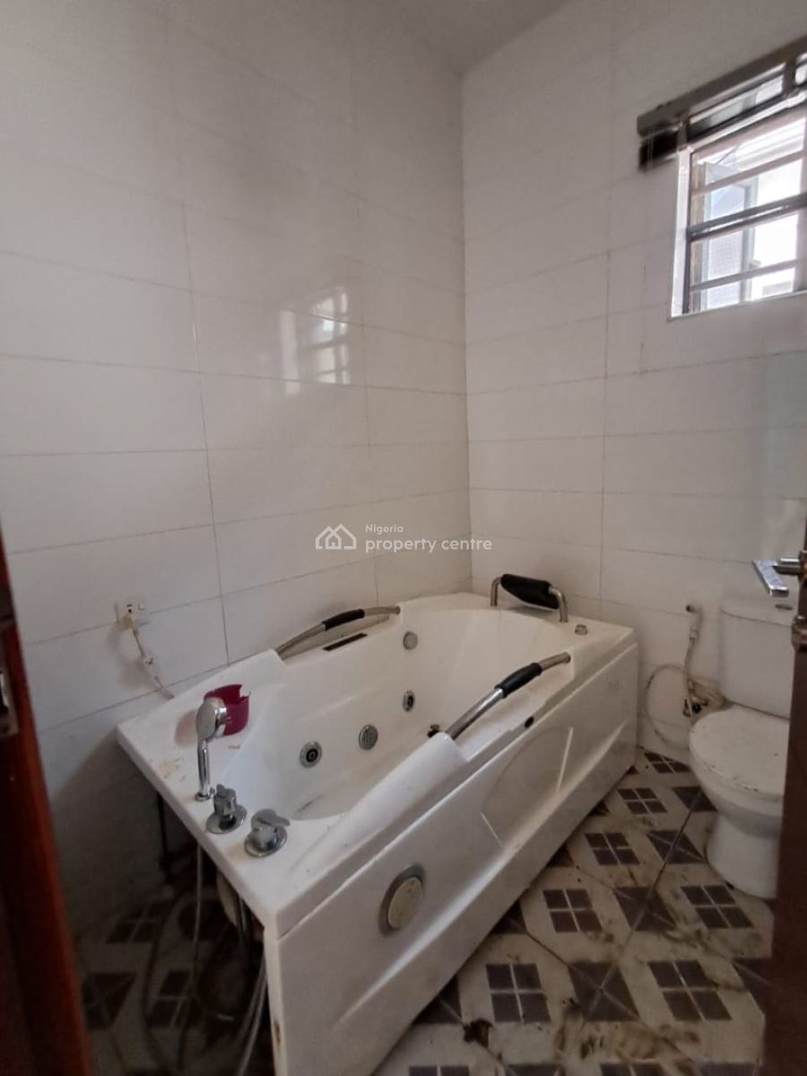 Fully Serviced 4-bedroom Semi-detached Duplex with Bq and Gatehouse, Orchid Road, Lekki, Lagos, Semi-detached Duplex for Rent