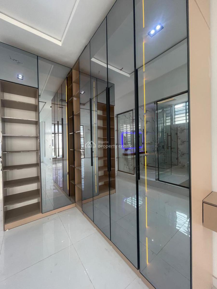 Spacious 5 Bedroom Fully Detached Duplex with Bq and Swimming Pool, Chevron Toll Gate, Lekki, Lagos, Detached Duplex for Sale