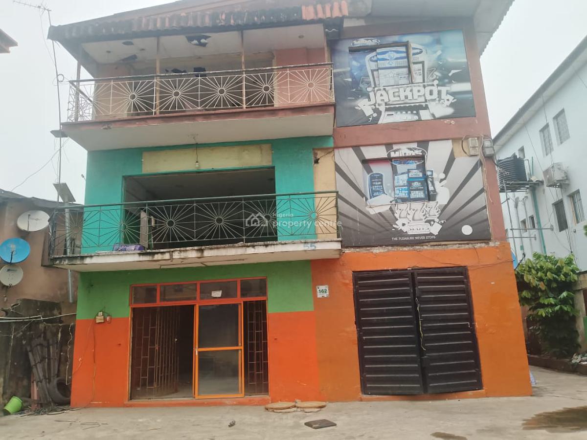 2 Storey Building Directly on Awolowo Way Ikeja.  60m Neg per Ann, Ikeja, Lagos, Commercial Property for Rent