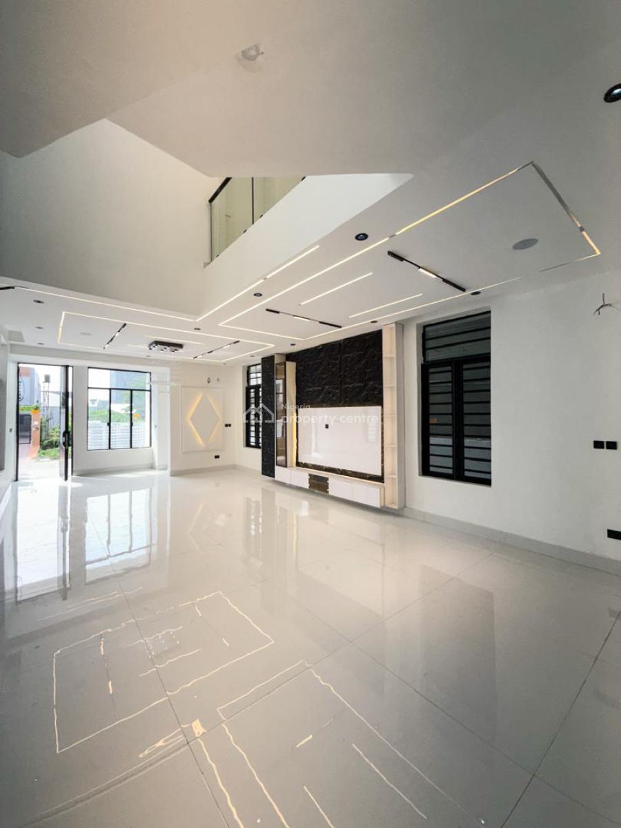 Elegant 5 Bedroom Fully Detached Duplex with Bq, Pool, Cinema, Rooftop, Chevron Toll Gate, Lekki, Lagos, Detached Duplex for Sale