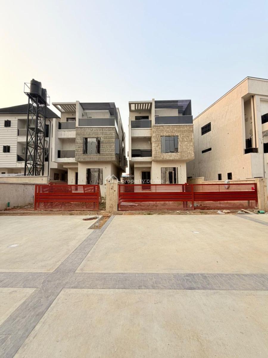 Newly Built 4-bedroom Terrace Duplex with Bq in a Secure Estate, Perfect for Family Living and Cashflow Investment Purpose., Ikeja, Lagos, Terraced Duplex for Sale