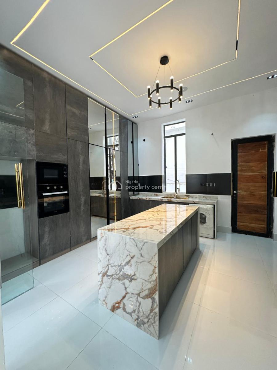 Gigantic 5 Bedroom Fully Detached Duplex with Bq and Swimming Pool, Chevron Toll Gate, Lekki, Lagos, Detached Duplex for Sale