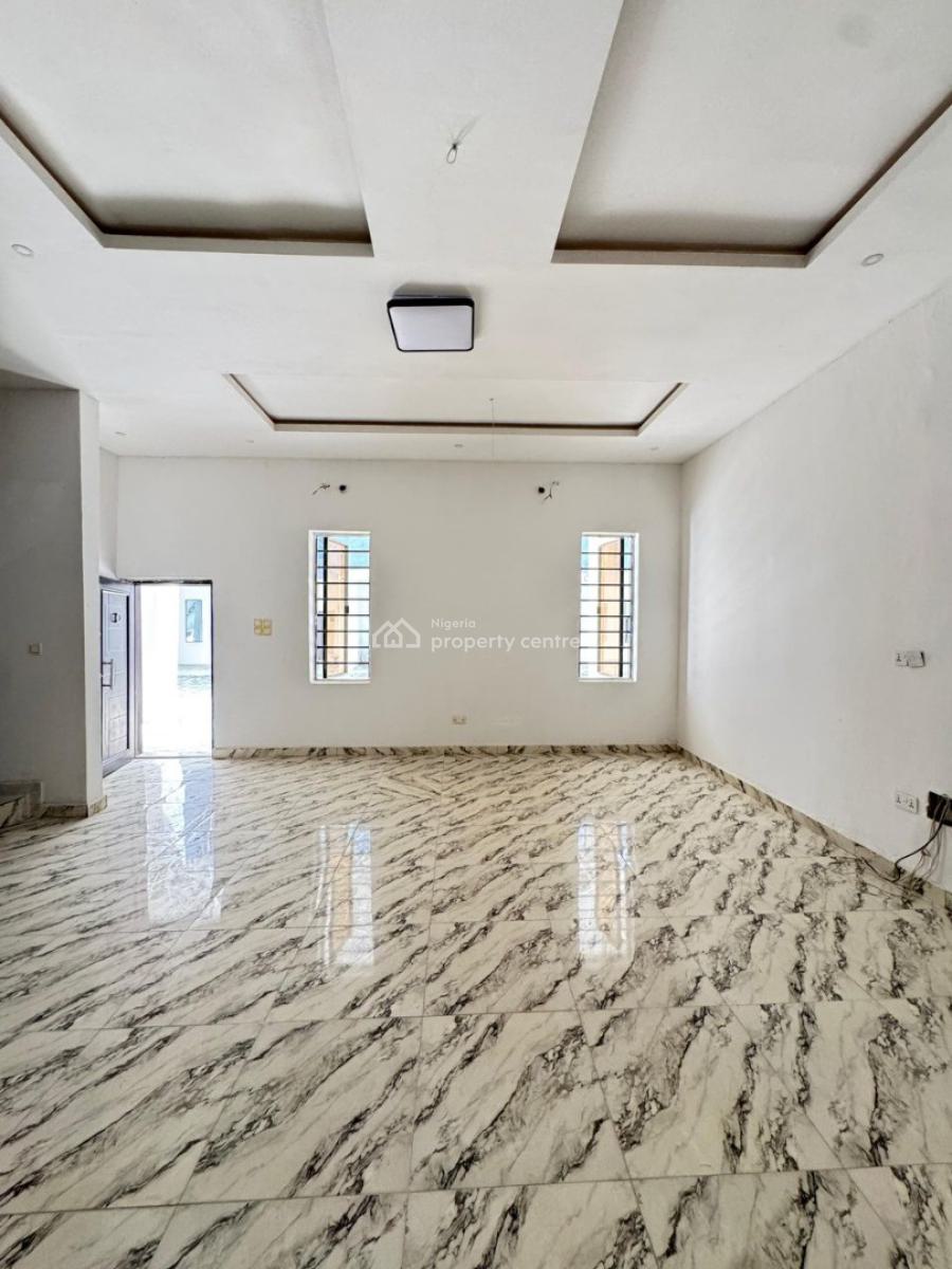 Serviced  Massive  4 Bedroom Terrace Duplex, Lbs, Sangotedo, Ajah, Lagos, Terraced Duplex for Sale