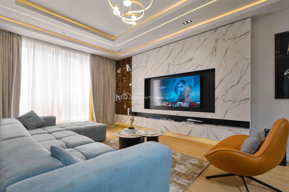 Luxury Bedroom Penthouse with Cityview,snooker, Table Tennis,pool and, Ikoyi, Lagos, Flat / Apartment Short Let