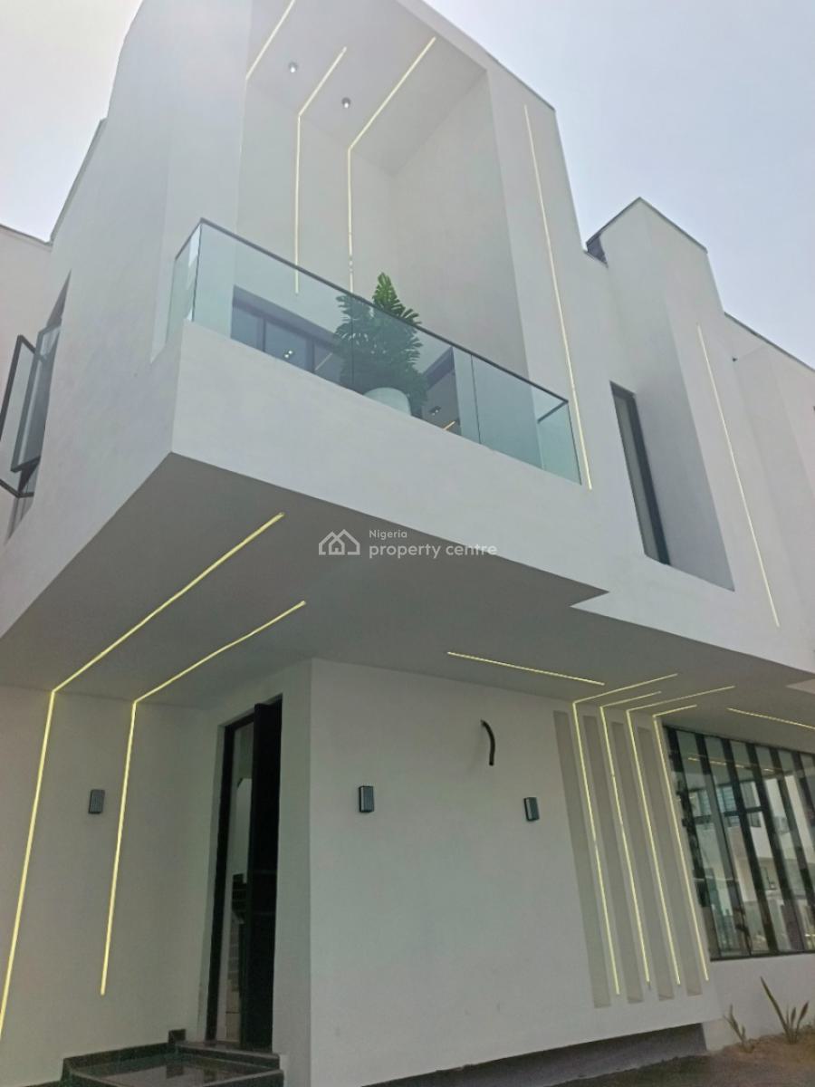 Newly Built 5 Bedroom Fully Detached Smart Home Duplex with Guest Room, Chevron Lekki, Lekki, Lagos, Detached Duplex for Sale