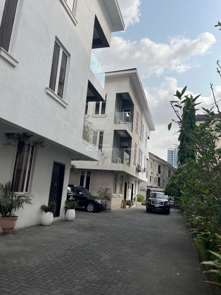 Fully Furnished 3 Bedroom Terrace Duplex with Bq, Parkview, Ikoyi, Lagos, Terraced Duplex for Rent
