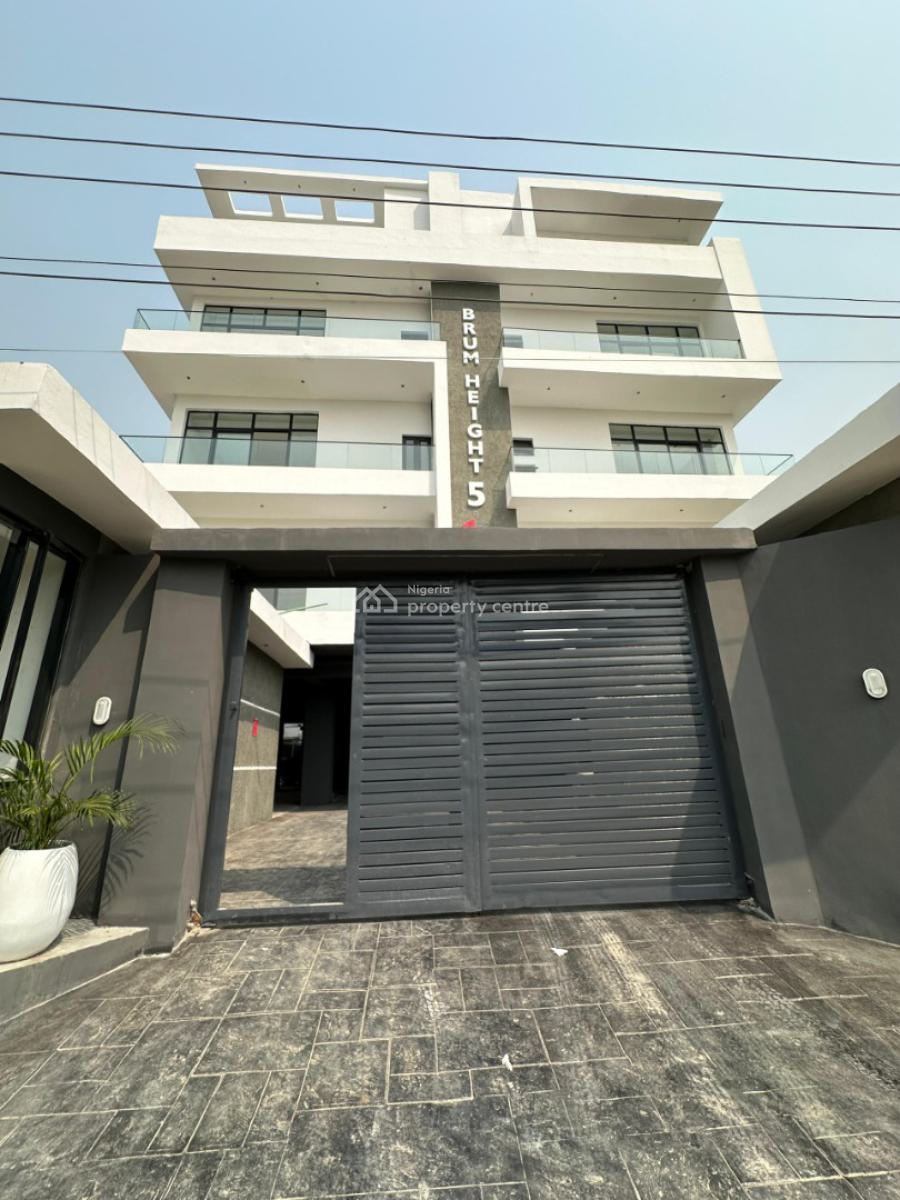 Lovely 3 Bedroom Penthouse with a Bq, Gym and Swimming Pool, Ikate, Lekki, Lagos, Block of Flats for Sale