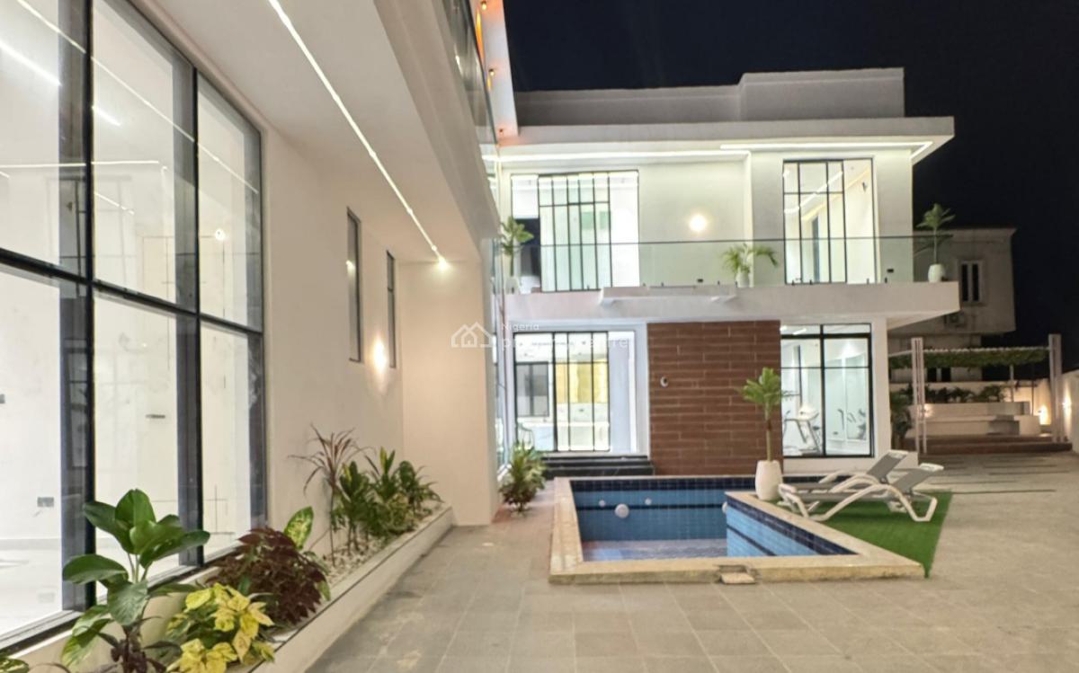 Magnificent 5 Bedroom Duplex + Bq, Private Pool, Gym & Cinema, Chevron Drive, Lekki, Lagos, Detached Duplex for Sale