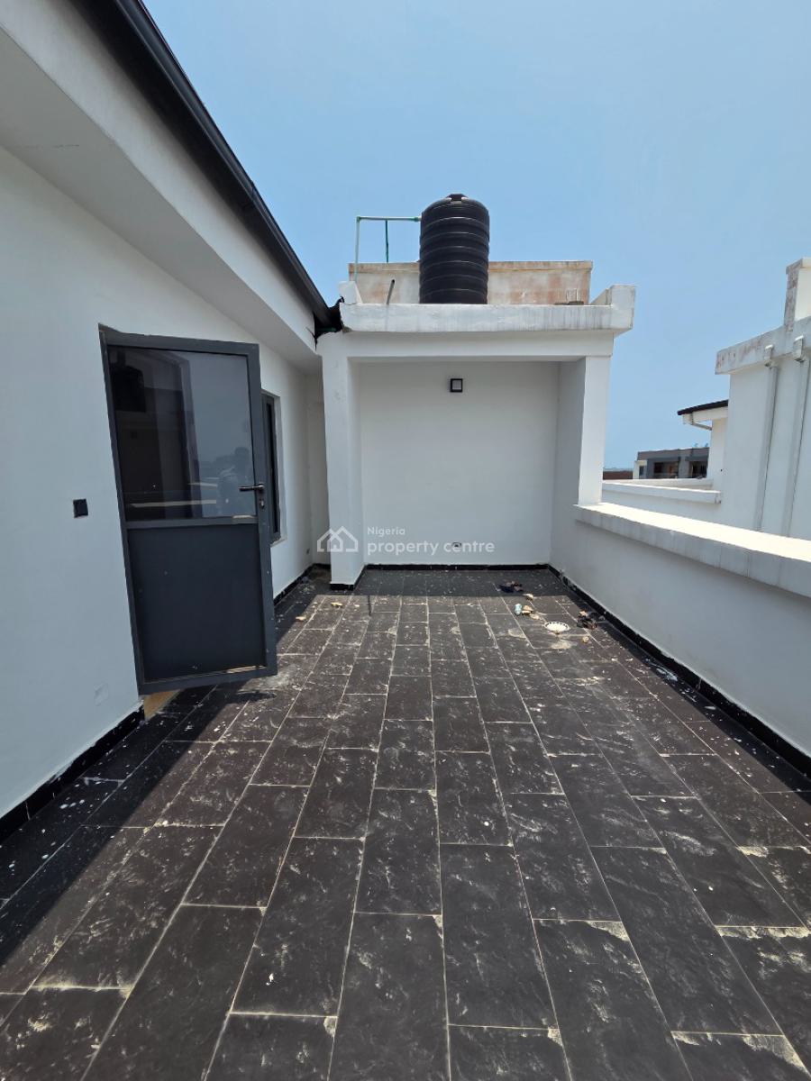 a  Brand New 5 Bedroom  Detached  House with a Room Bq, Ilasan, Lekki, Lagos, Semi-detached Duplex for Sale
