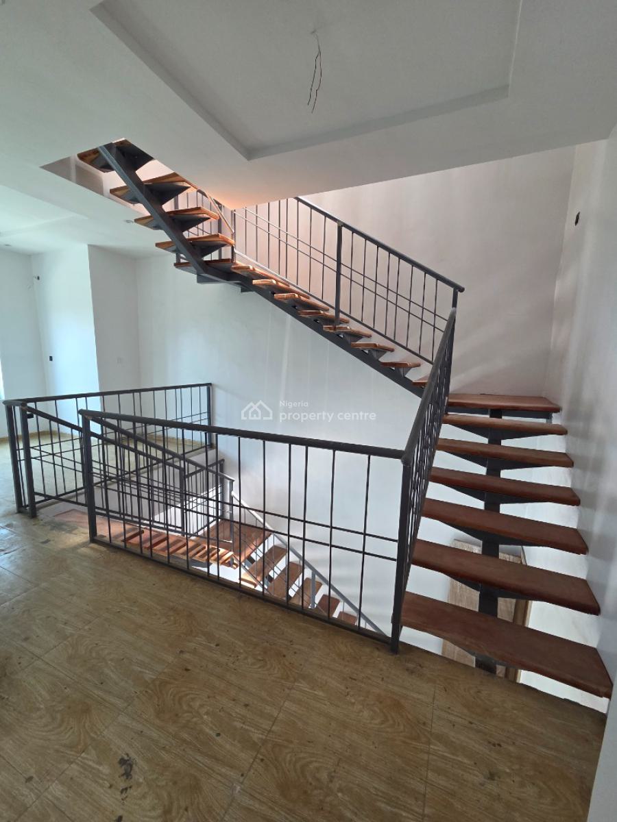 a  Brand New 5 Bedroom  Detached  House with a Room Bq, Ilasan, Lekki, Lagos, Semi-detached Duplex for Sale