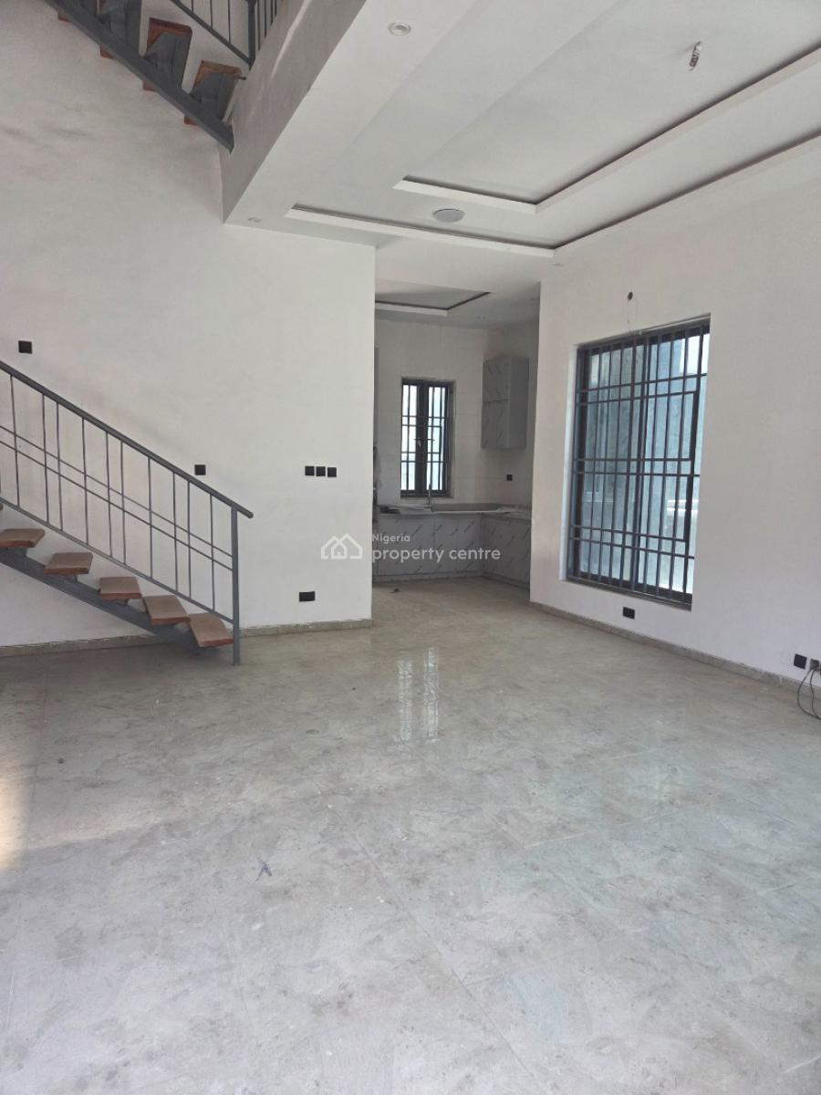 a  Brand New 5 Bedroom  Detached  House with a Room Bq, Ilasan, Lekki, Lagos, Semi-detached Duplex for Sale
