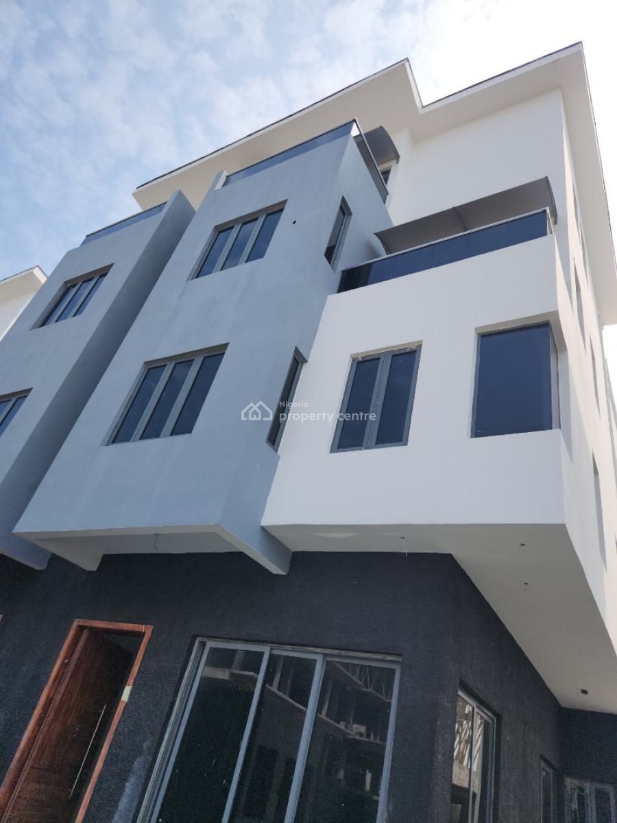 a  Brand New 5 Bedroom  Detached  House with a Room Bq, Ilasan, Lekki, Lagos, Semi-detached Duplex for Sale