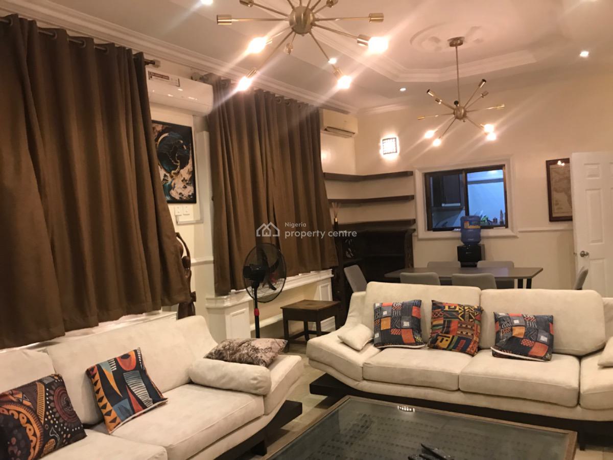 Luxury 4 Bedroom Furnished Semi Detached Duplex,bq, Gardens, Serene and Secured Neighborhood, Ministers Hills, Maitama District, Abuja, Semi-detached Duplex for Rent