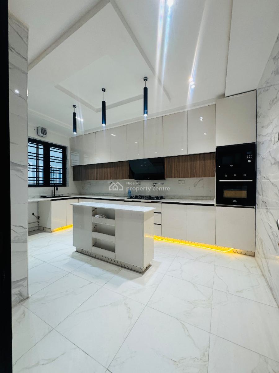 Serviced 4bedrooms Terraced Duplex with Bq, Ikate, Lekki, Lagos, Terraced Duplex for Rent