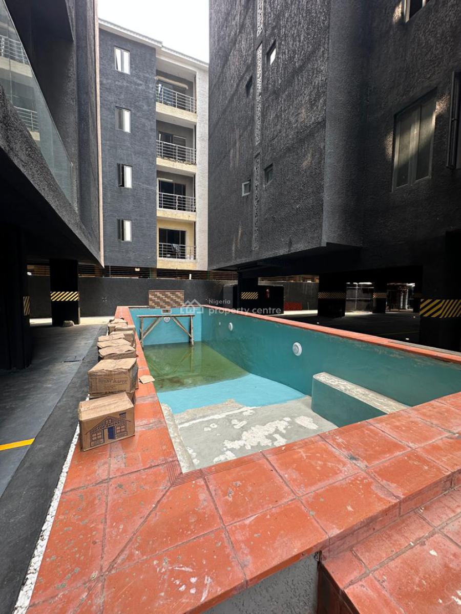 Exquisite 3 Bedroom Apartment with Bq, Elevator and Swimming Pool, Ikate, Lekki, Lagos, Block of Flats for Sale