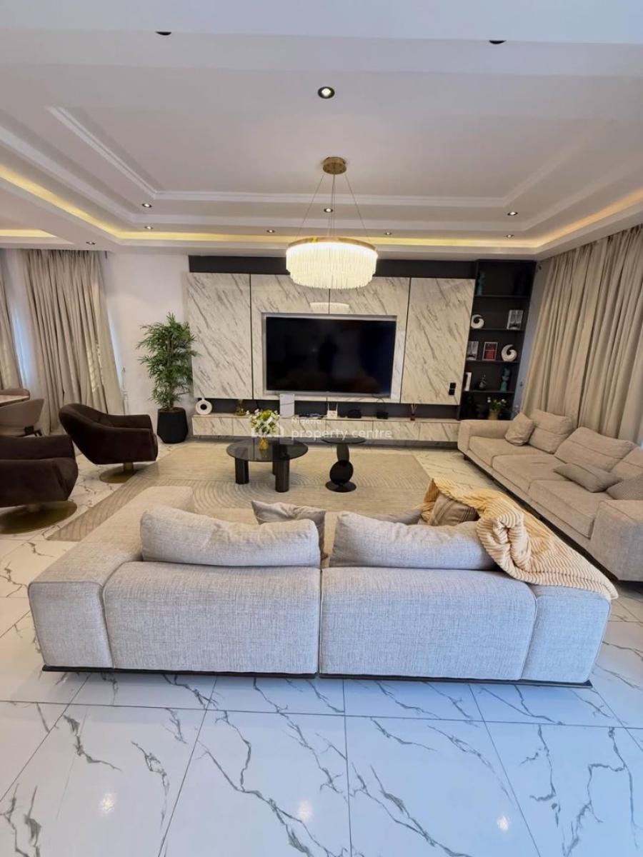 3 Bedrooms Terraced Duplex with a Cinema and a Room Bq, Katampe Extension, Katampe, Abuja, Terraced Duplex for Rent