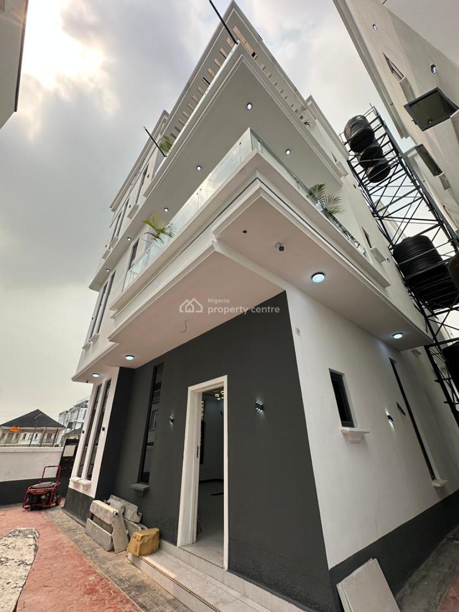 Spacious 5 Bedroom Fully Detached Duplex with Bq and Swimming Pool, Ikate, Lekki, Lagos, Detached Duplex for Sale
