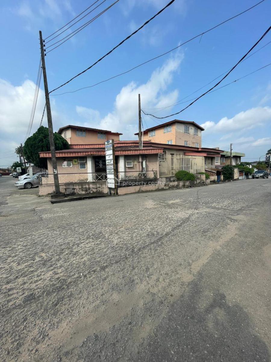 a Standard Cornerpiece Building with Close Proximity Landmark Areas Ar, Ikeja, Lagos, Land for Sale