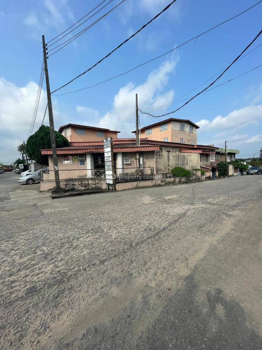 a Standard Cornerpiece Building with Close Proximity Landmark Areas Ar, Ikeja, Lagos, Land for Sale