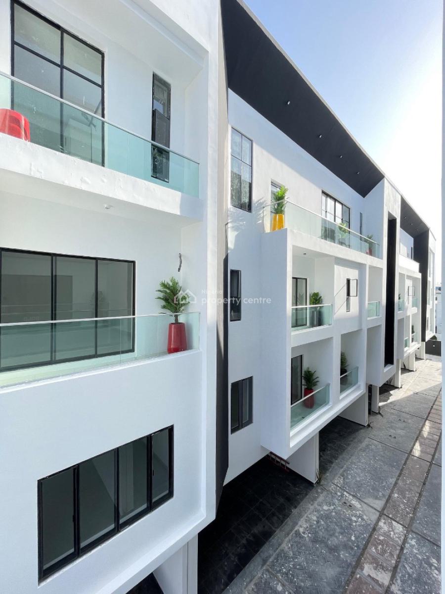 Lovely 4 Bedroom Terrace Duplex with Swimming Pool and Bq, Ikate, Lekki, Lagos, Terraced Duplex for Sale