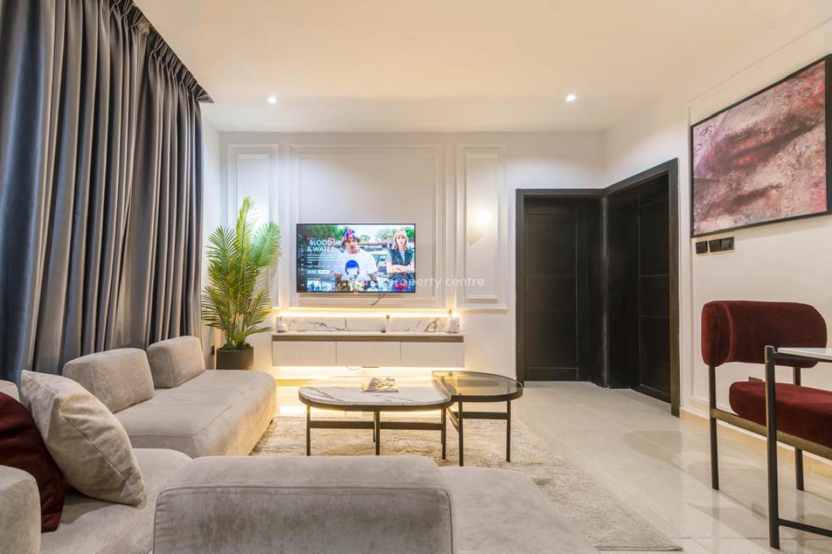 1 Luxury Bedroom Apartment, Serene Estate, Lekki Phase 1, Lekki, Lagos, Flat / Apartment Short Let