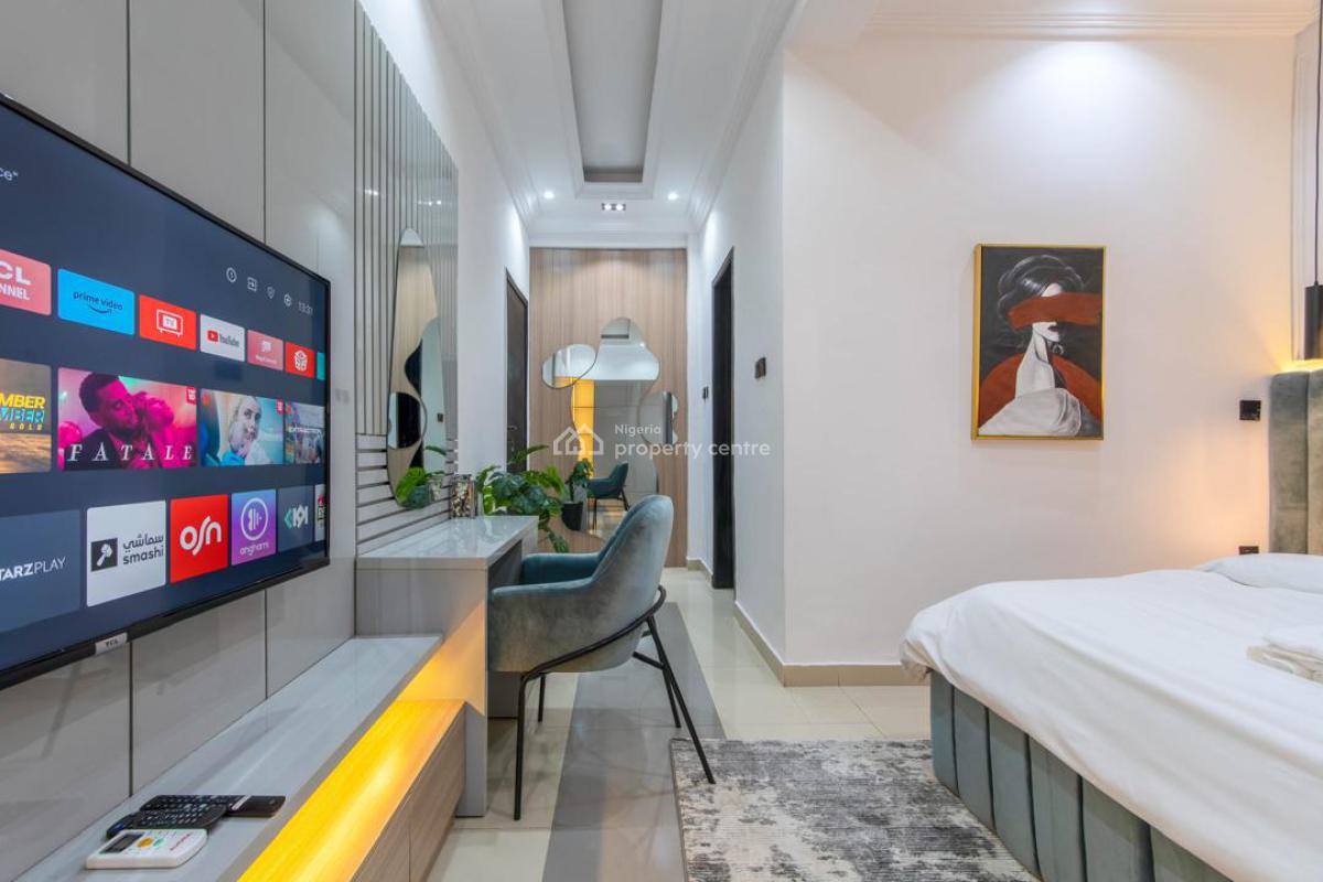 1 Luxury Bedroom Apartment, Serene Estate, Lekki Phase 1, Lekki, Lagos, Flat / Apartment Short Let