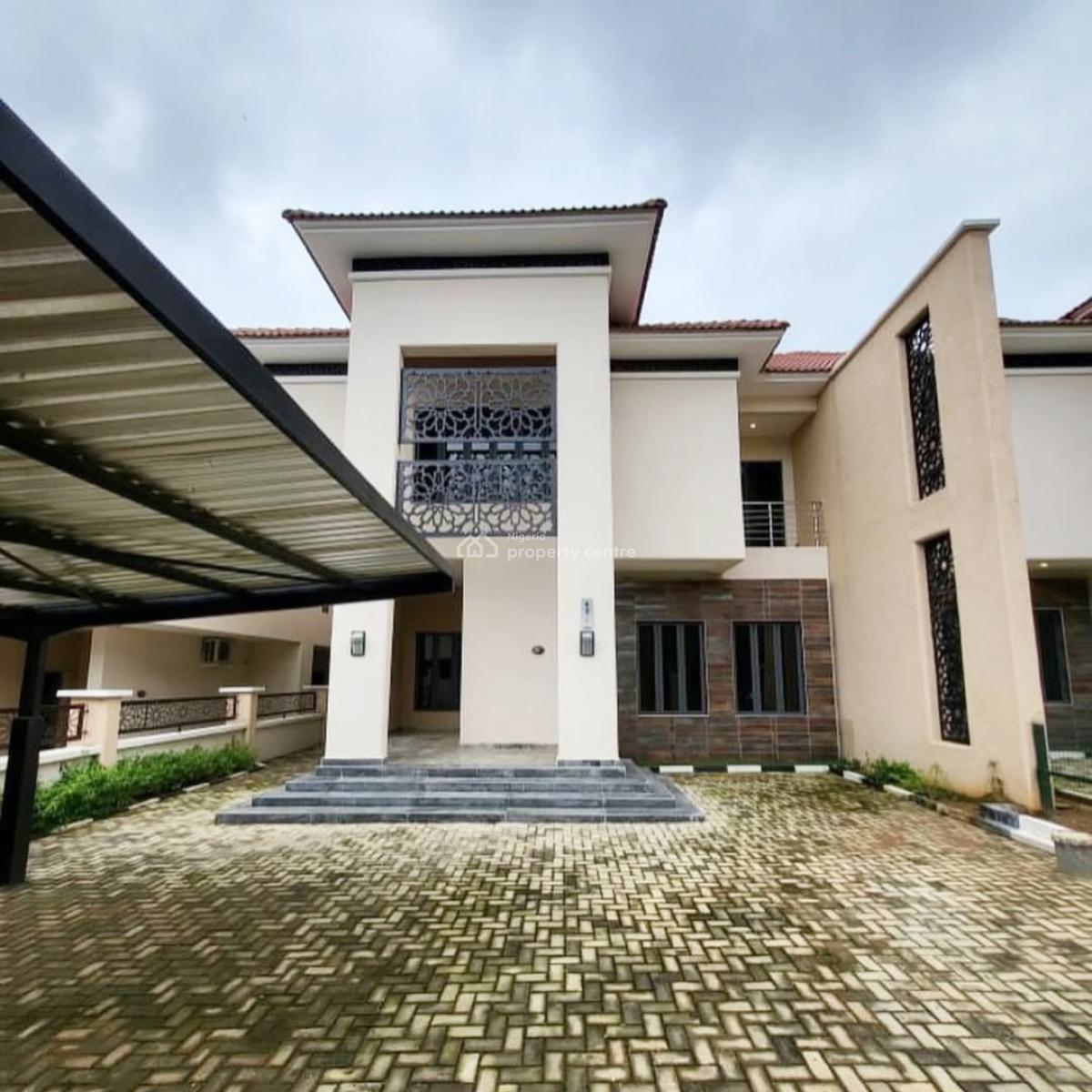Beautiful 6 Bedroom Gated Semi Detached Duplex,bq , Self Compound, Apo By Legislative Quarters, Serene and Secured Neighborhood, Apo, Abuja, Semi-detached Duplex for Sale
