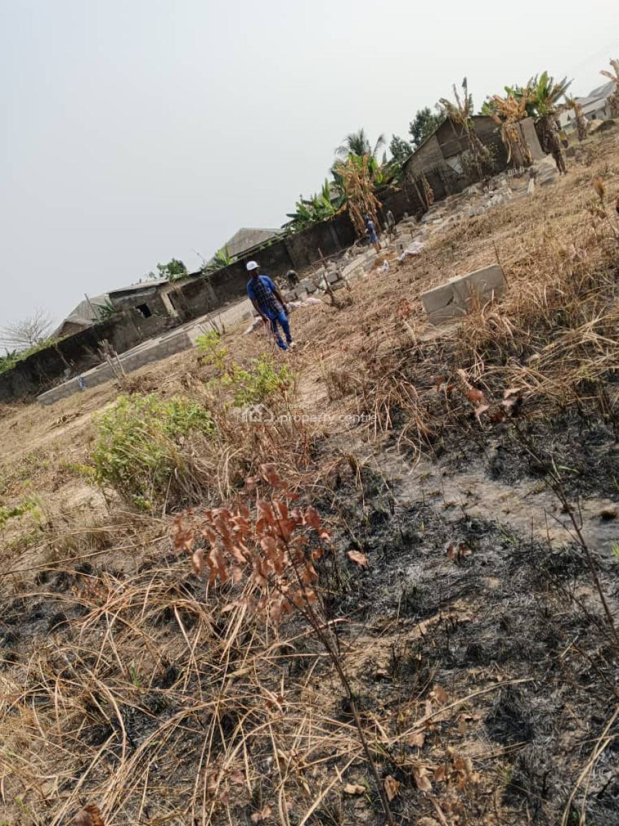 Fenced and Gated 10 Acres of Dry Land Along Major Road, Pakuro Via Lotto Bus Stop, Off Lagos Ibadan Expressway, Mowe Town, Ogun, Residential Land for Sale